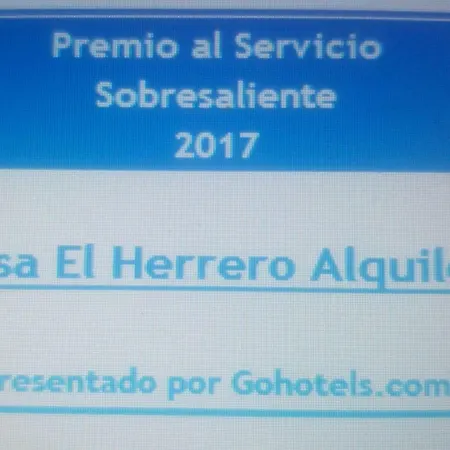 Casa El Herrero Alquiler Сasa de vacaciones *